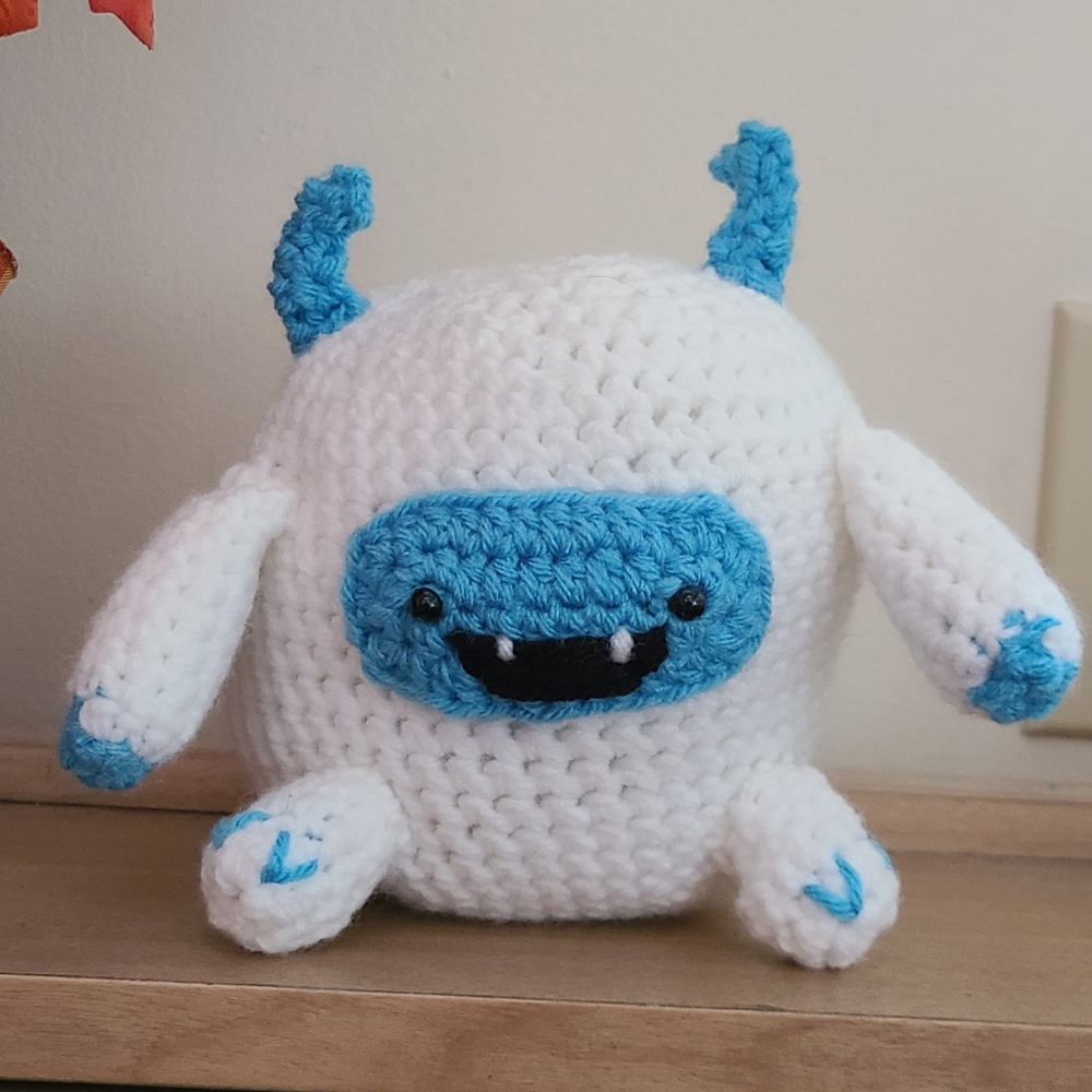Handcrafted Crocheted Yeti
